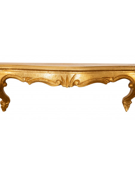 MENSOLA A MURO IN LEGNO FINITURA BIANCO ANTICATO L47XPR13XH14 CM