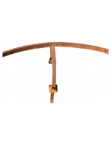 Base tavolo in ferro pieno rotonda L110xPR110xH74 cm (diam.90 cm)