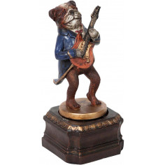 Caixa de música vintage 8x8x17 cm