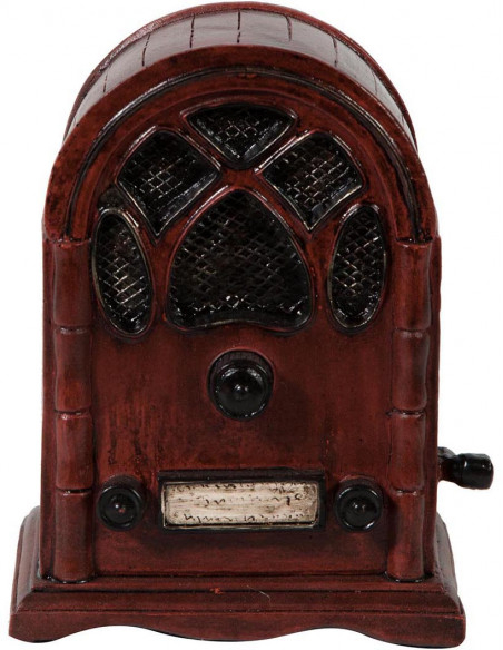 Caixa de música vintage 10,8x8x13,8 cm