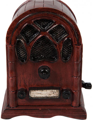 Caixa de música vintage 10,8x8x13,8 cm Caixa de música vintage 10,8x8x13,8 cm