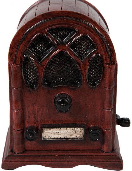 Caixa de música vintage 10,8x8x13,8 cm