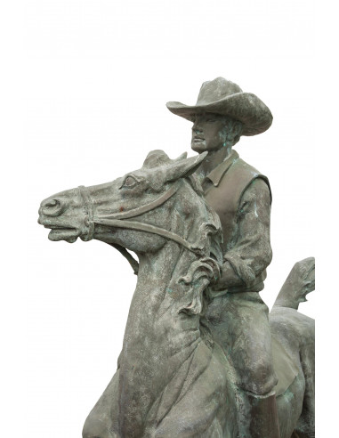 Statua in fusione di bronzo L230xPR70xH220 cm Statua in fusione di bronzo L230xPR70xH220 cm