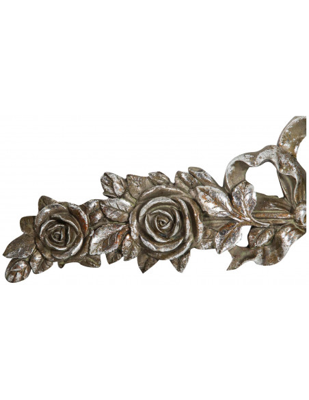 Dekorativer Fries Antik Silber L47xPR2xH15 cm