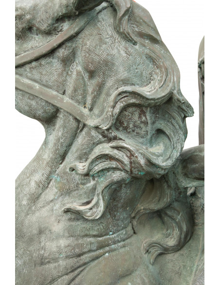 Estátua em bronze fundido L230xDP70xH220 cm
