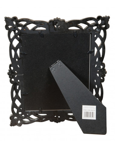 Portafoto da appoggio verticale/orizzontale in resina finitura argento anticata L31xPR2xH36 cm Portafoto da appoggio verticale/orizzontale in resina finitura argento anticata L31xPR2xH36 cm