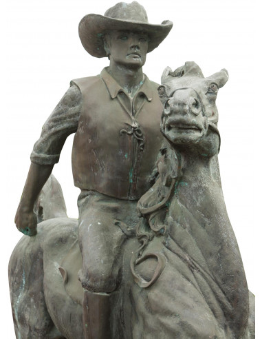 Statua in fusione di bronzo L230xPR70xH220 cm Statua in fusione di bronzo L230xPR70xH220 cm