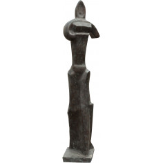 Escultura na arte moderna na fusão de bronze L40xPR32xH175 cm