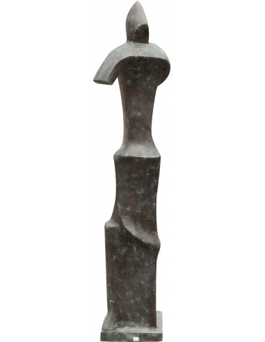 Escultura na arte moderna na fusão de bronze L40xPR32xH175 cm Escultura na arte moderna na fusão de bronze L40xPR32xH175 cm