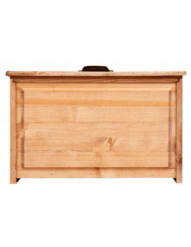 Cassettiera Country in legno massello di tiglio finitura naturale 63x41x100 cm Cassettiera Country in legno massello di tiglio finitura naturale 63x41x100 cm