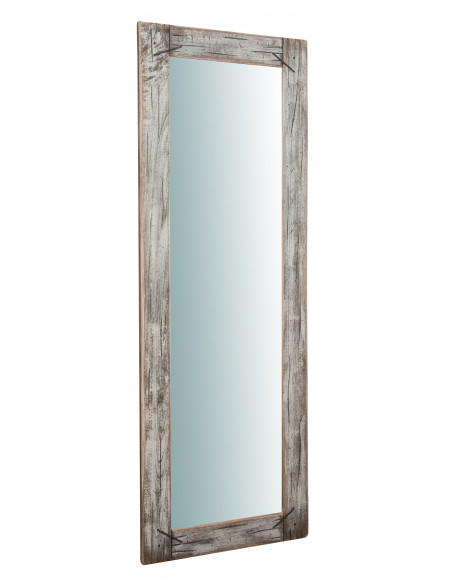 Specchio da parete in legno massello L65XPR3XH180 cm