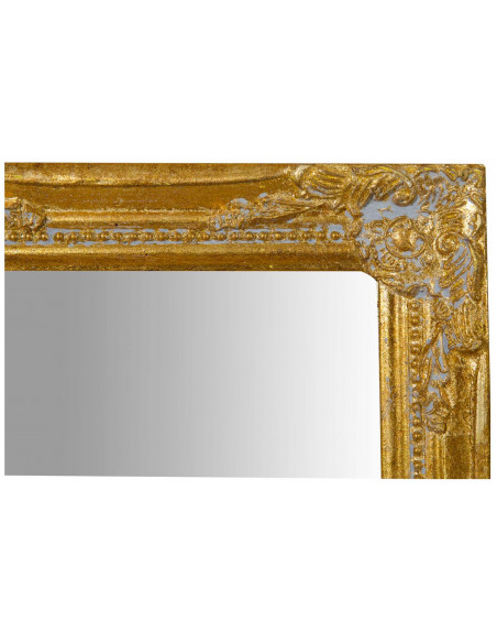 Specchiera da appendere verticale/orizzontale 27x3x32 cm finitura oro anticato