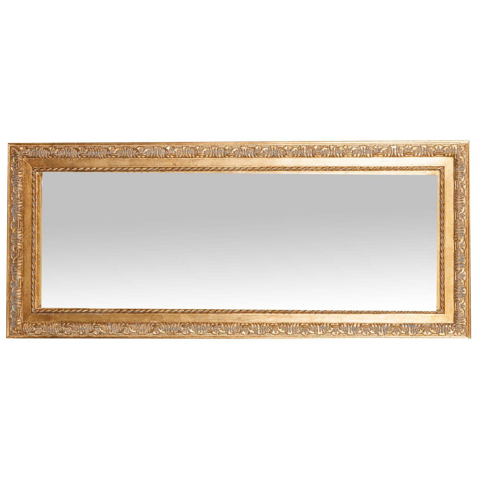 Espelho suspenso vertical/horizontal 35x2x82 cm acabamento em ouro antigo Espelho suspenso vertical/horizontal 35x2x82 cm acabamento em ouro antigo