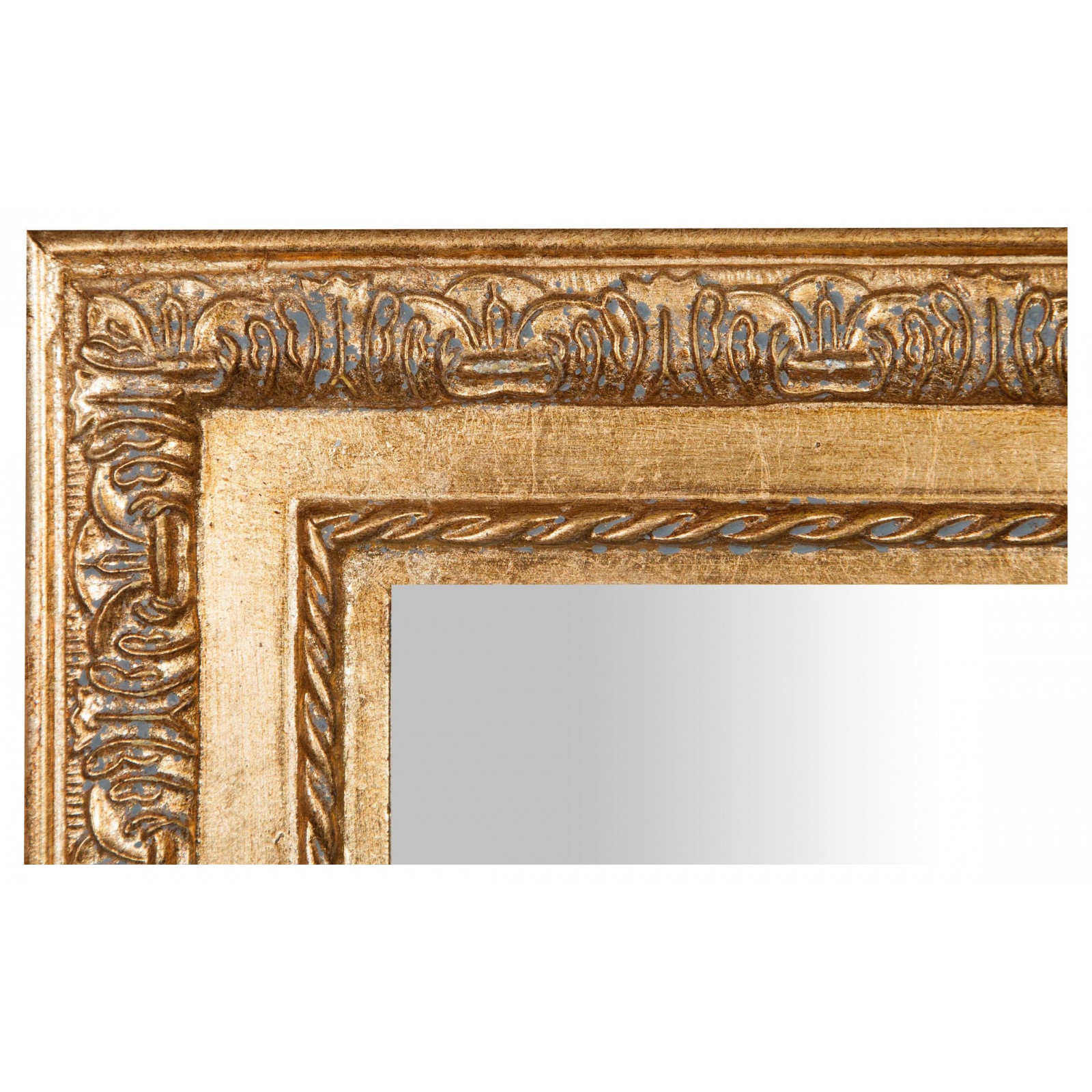 Espelho suspenso vertical/horizontal 35x2x82 cm acabamento em ouro antigo Espelho suspenso vertical/horizontal 35x2x82 cm acabamento em ouro antigo