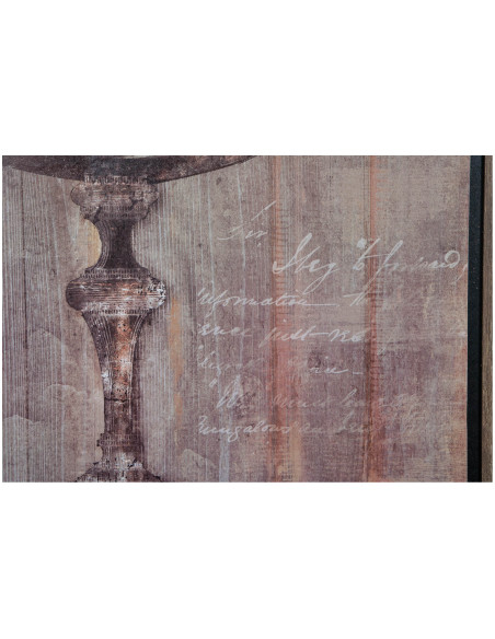 Quadro de madeira L60xPR2xH90 cm