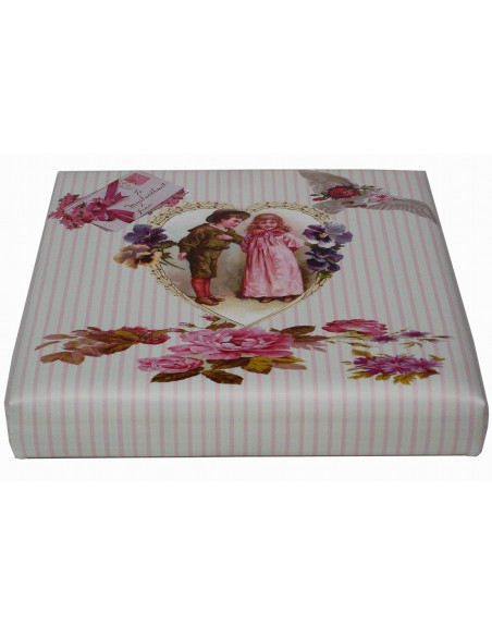 Pufe recipiente dobrável em couro ecológico 32x32x32 cm