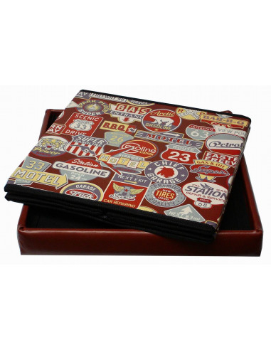 Pufe recipiente dobrável em couro ecológico 32x32x32 cm Pufe recipiente dobrável em couro ecológico 32x32x32 cm