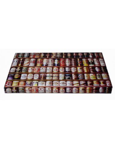 Pufe de armazenamento dobrável em couro ecológico 60x36x36 cm Pufe de armazenamento dobrável em couro ecológico 60x36x36 cm