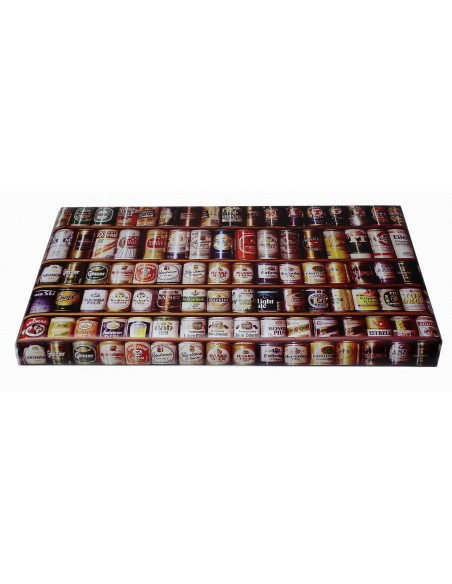 Pouf contenitore richiudibile in ecopelle 60x36x36 cm