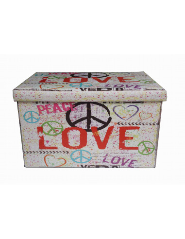 Pouf contenitore richiudibile in ecopelle 60x36x36 cm Pouf contenitore richiudibile in ecopelle 60x36x36 cm