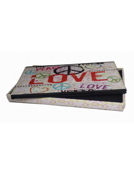 Pouf contenitore richiudibile in ecopelle 60x36x36 cm