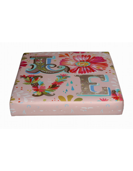 Pouf contenitore richiudibile in ecopelle 38x38x38 cm
