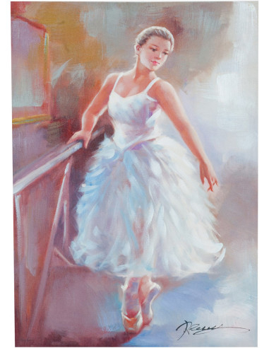 Pintura a óleo sobre tela pintada à mão 50x3x70 cm