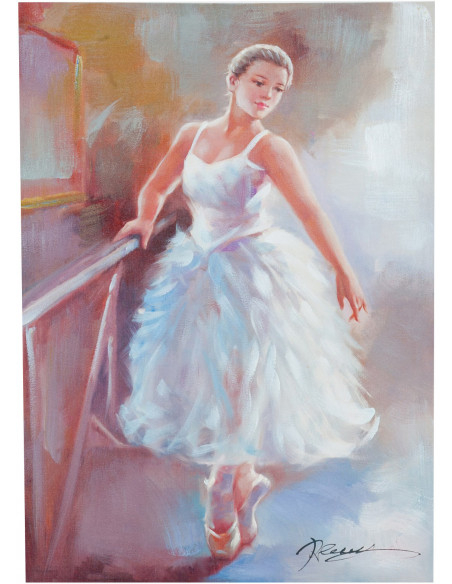 Pintura a óleo sobre tela pintada à mão 50x3x70 cm