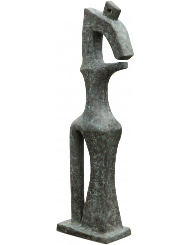 Scultura arte moderna  in fusione di bronzo L50xPR34xH175 cm Scultura arte moderna  in fusione di bronzo L50xPR34xH175 cm