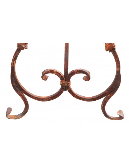 Base tavolo in ferro pieno L200xPR70xH74 cm
