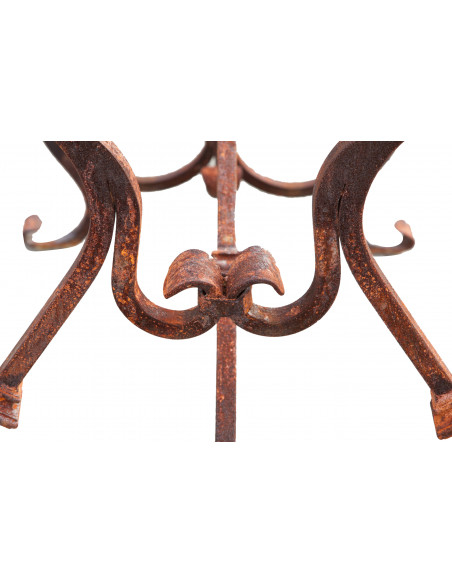 Base tavolo in ferro pieno L200xPR70xH74 cm