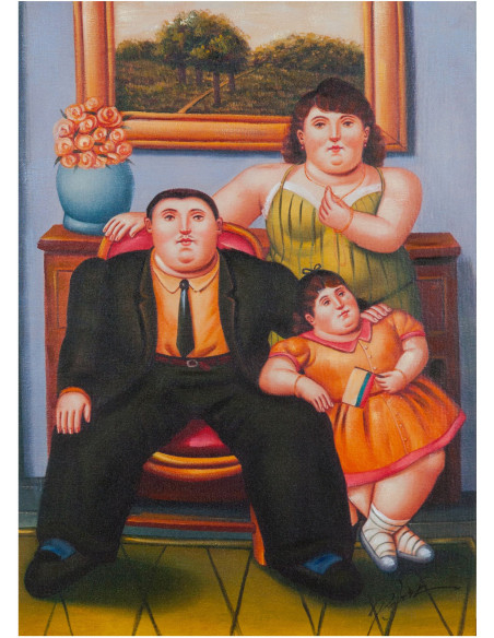 Quadro olio su tela dipinto a mano 50x3x70 cm