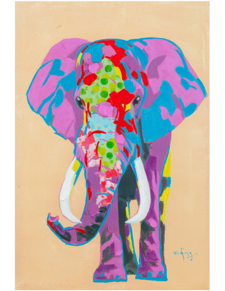 Pintura a óleo sobre tela pintada à mão 60x3x90 cm