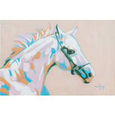 Pintura a óleo sobre tela pintada à mão 90x3x60 cm