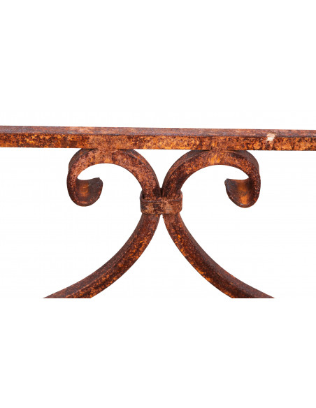 Base de mesa em ferro maciço W200xDP70xH74 cm