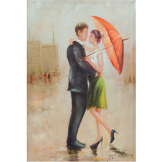 Pintura a óleo sobre tela pintada à mão 60x3x90 cm
