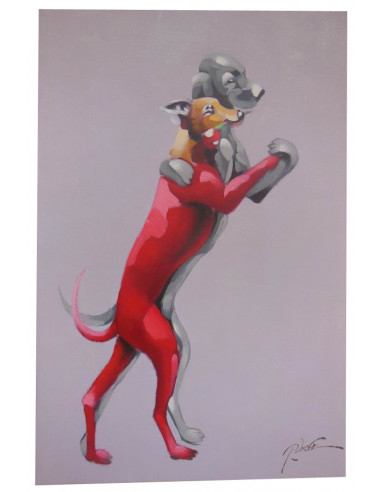 Pintura a óleo sobre tela pintada à mão 60x3x90 cm
