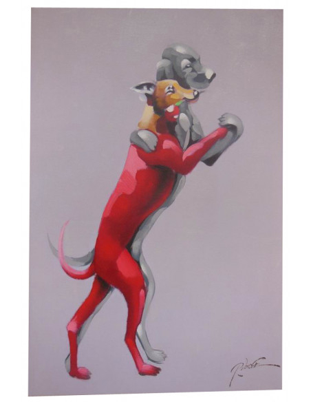 Pintura a óleo sobre tela pintada à mão 60x3x90 cm
