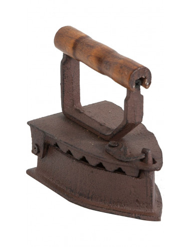 Ferro fundido com acabamento ferrugem antigo L14,5xDP9xA13 cm Ferro fundido com acabamento ferrugem antigo L14,5xDP9xA13 cm