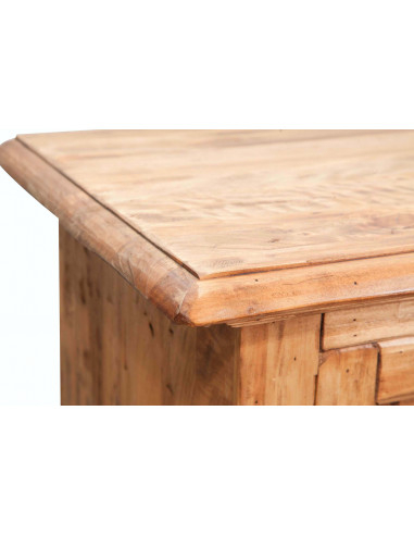 Credenza Country in legno massello di tiglio finitura naturale 135x45x92 cm Credenza Country in legno massello di tiglio finitura naturale 135x45x92 cm
