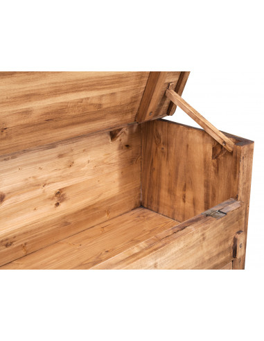 Madia in legno massello di tiglio finitura naturale 115x48x102 cm Madia in legno massello di tiglio finitura naturale 115x48x102 cm