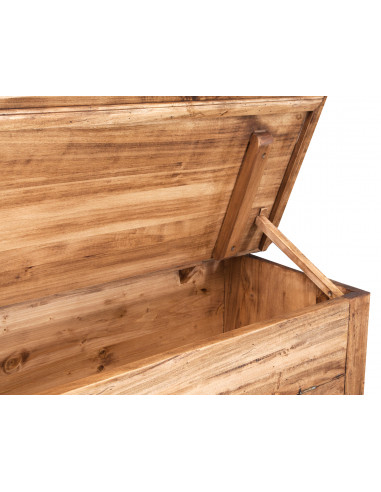 Madia in legno massello di tiglio finitura naturale 115x48x102 cm Madia in legno massello di tiglio finitura naturale 115x48x102 cm