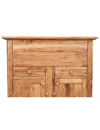 Aparador em madeira maciça de cal, acabamento natural 115x48x102 cm Aparador em madeira maciça de cal, acabamento natural 115x48x102 cm