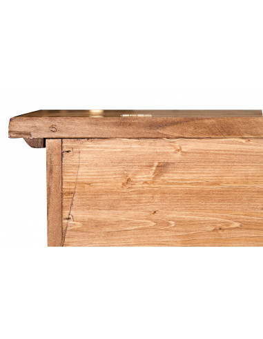 Aparador em madeira maciça de cal, acabamento natural 115x48x102 cm Aparador em madeira maciça de cal, acabamento natural 115x48x102 cm