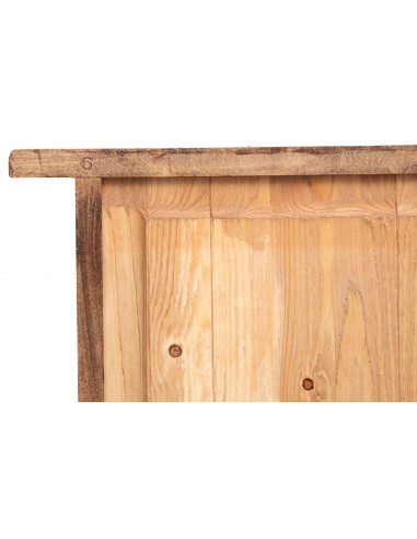 Comò Country in legno massello di tiglio finitura naturale 114x49x99 cm Comò Country in legno massello di tiglio finitura naturale 114x49x99 cm