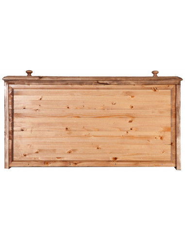 Comò Country in legno massello di tiglio finitura naturale 100x48x85 cm Comò Country in legno massello di tiglio finitura naturale 100x48x85 cm