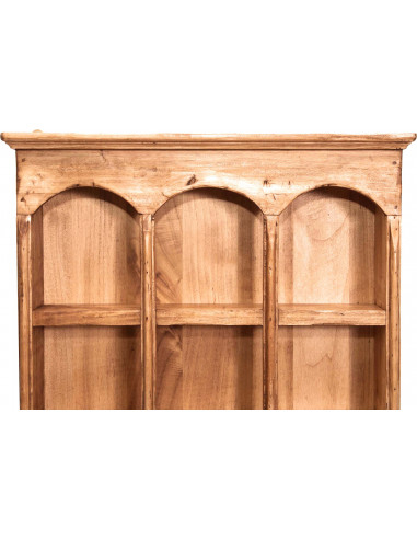 Pensile bacheca Country in legno massello di tiglio finitura naturale 54x12x72 cm Pensile bacheca Country in legno massello di tiglio finitura naturale 54x12x72 cm