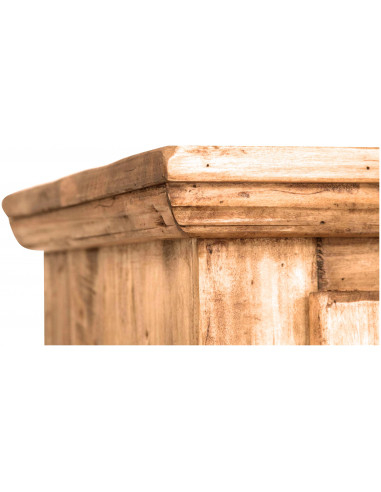 Stipo Country in legno massello di tiglio finitura naturale 72x40x173 cm Stipo Country in legno massello di tiglio finitura naturale 72x40x173 cm