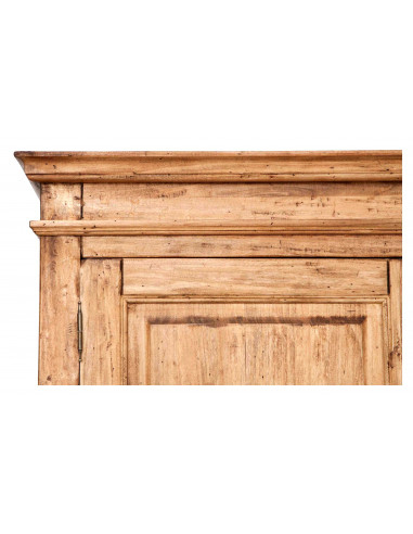 Armadio Country in legno massello di tiglio finitura naturale 120x59x197 cm Armadio Country in legno massello di tiglio finitura naturale 120x59x197 cm