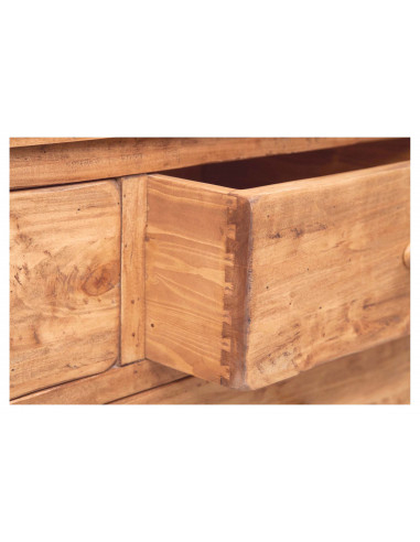 Armadio Country in legno massello di tiglio finitura naturale 120x59x197 cm Armadio Country in legno massello di tiglio finitura naturale 120x59x197 cm